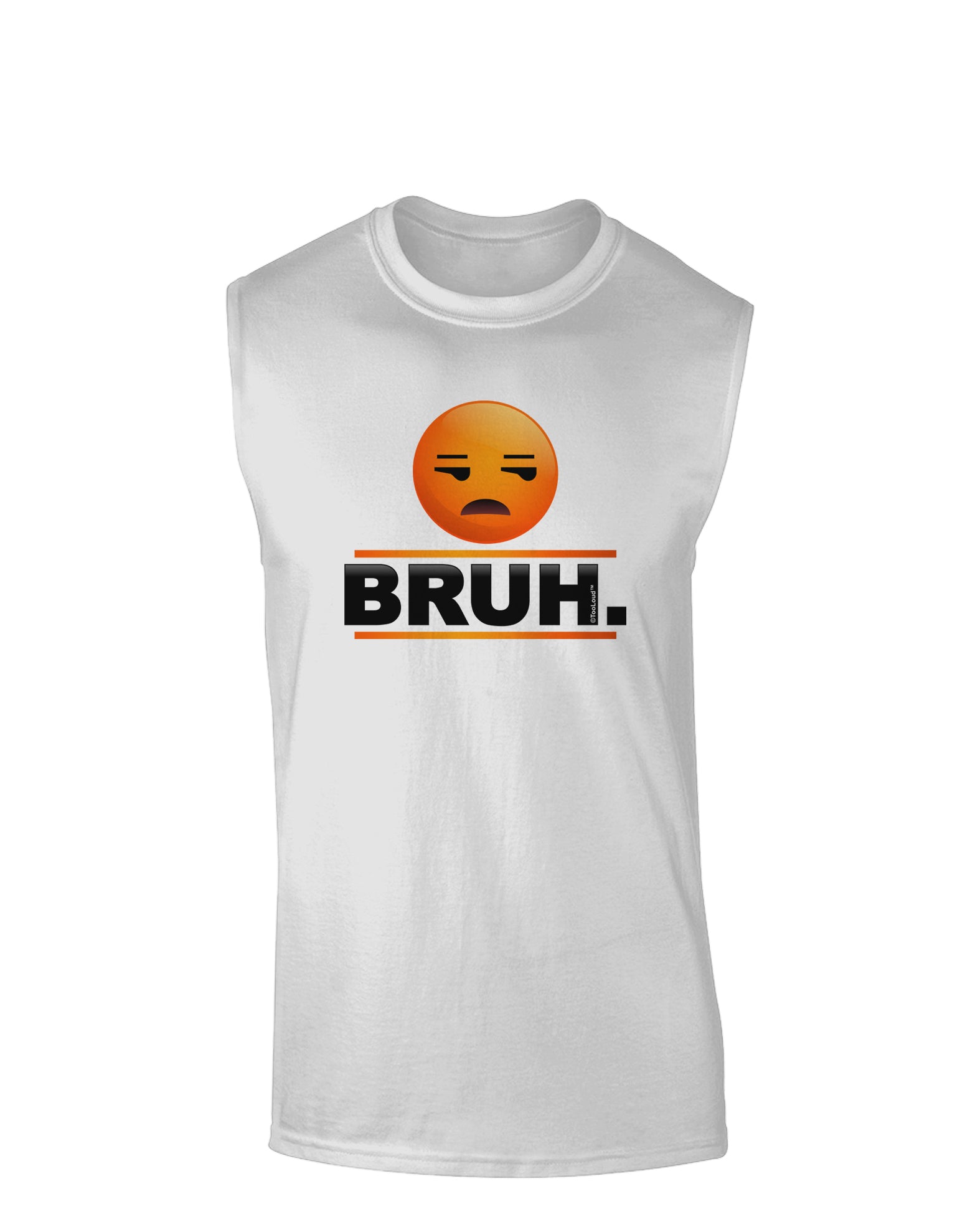Bruh Emoji Muscle Shirt - Davson Sales